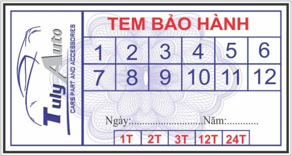 Tem bảo hành - Hình ảnh 8