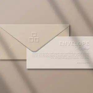 Envelope Mockup Graphics 25690224 1 Phong bì In ấn Đăk Lăk - In nhanh Buôn Ma Thuột