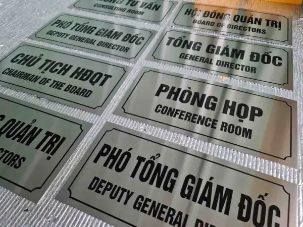 Bảng tên văn phòng - Hình ảnh 7