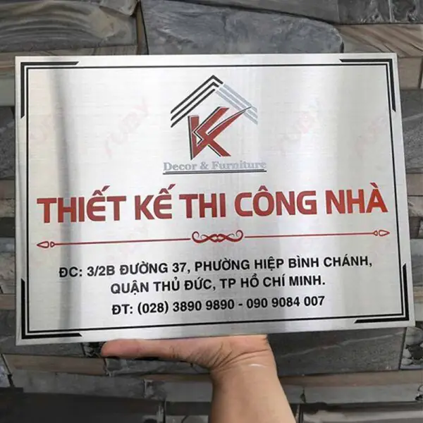 Biển hiệu mica - Hình ảnh 2