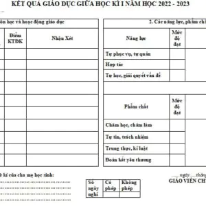 mau so lien lac giua ki Sổ liên lạc In ấn Đăk Lăk - In nhanh Buôn Ma Thuột