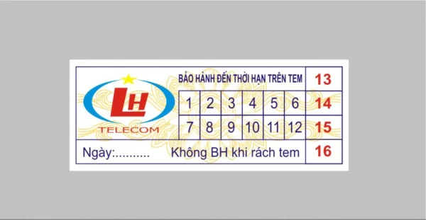 Tem bảo hành - Hình ảnh 9